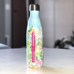 Rare Lilly Pulitzer Starbucks S’Well Water Bottle